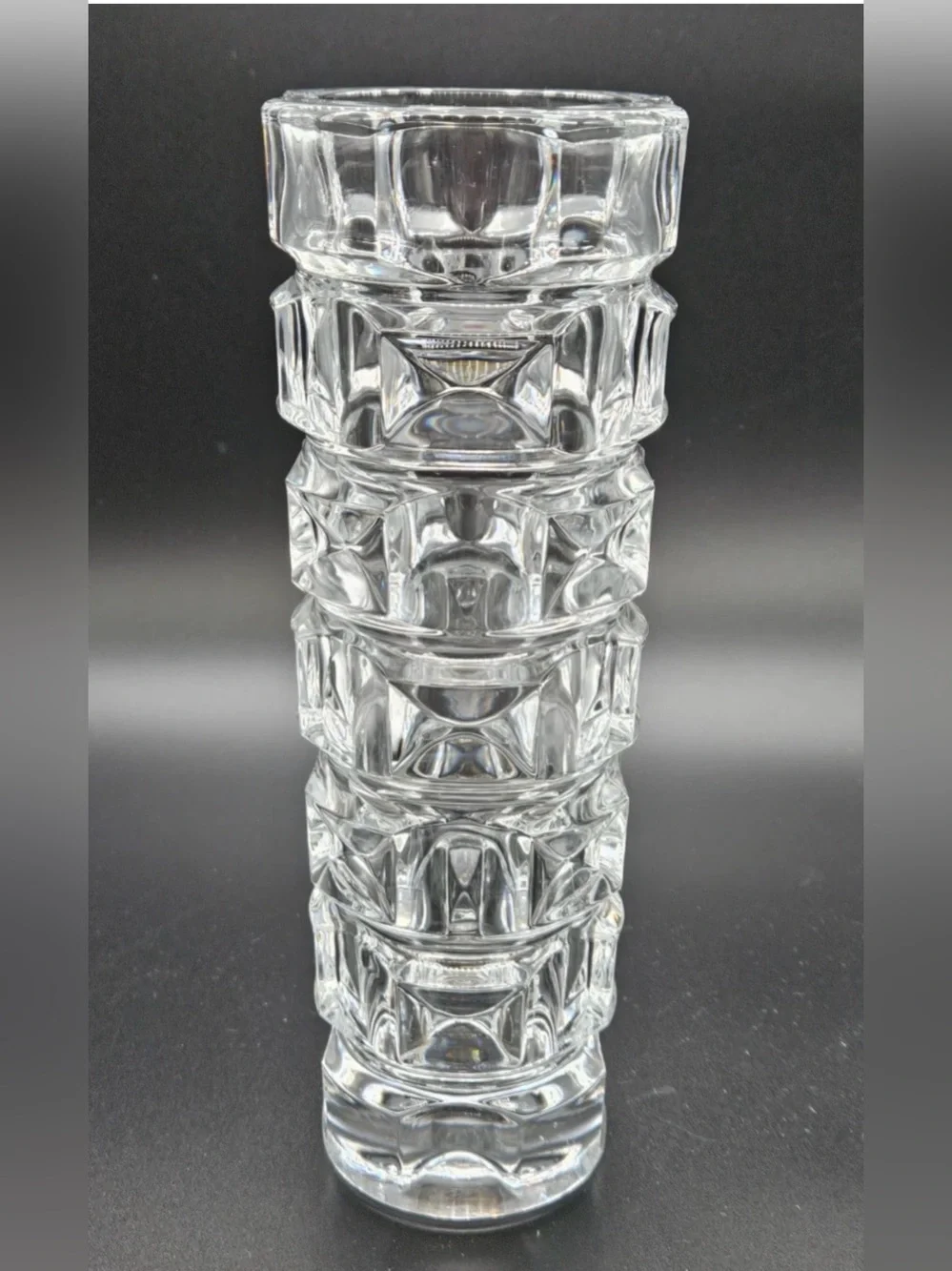 Vintage Cristal D'Arques Ancenis Heavy Lead Crystal 8.5